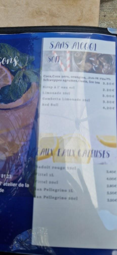 Restaurant L'Atelier de la Viande - Menu Image 4